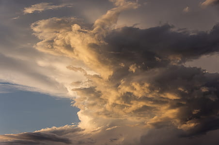 white cloudy sky during daytime thumbnail