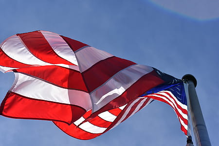 Low Angle Photography of American Flag thumbnail