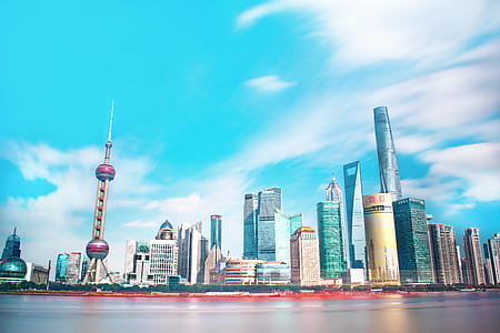 High Rise Buildings Under Blue Sky thumbnail