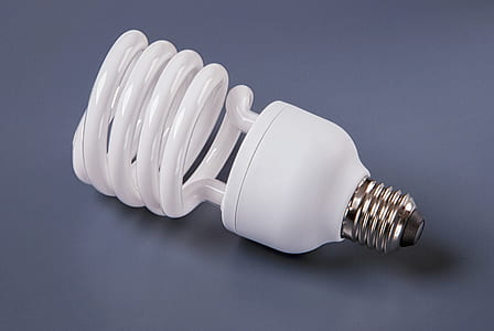 white CFL curl bulb thumbnail