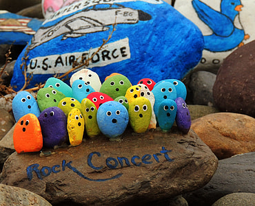 assorted-color stone decors thumbnail