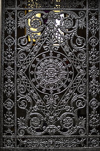 grey wrought iron decor thumbnail