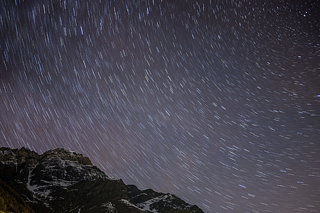 time lapse photography of star thumbnail