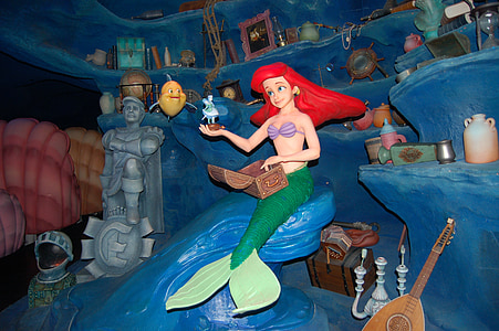closeup photo of Ariel figurine thumbnail