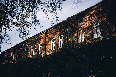 Old bricks buildings in Lodz, Poland thumbnail