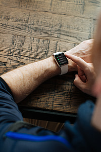 Apple Watch Wood Desk thumbnail