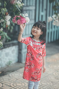 girl picking flowers thumbnail