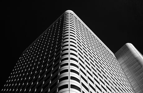 low-angle photography of high raise building thumbnail