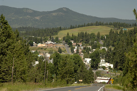 Forest and mountains in Troy, Idaho thumbnail