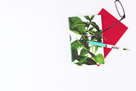 click pen on floral book thumbnail