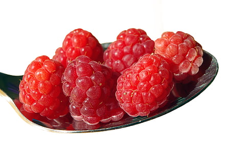 raspberry on spoon thumbnail