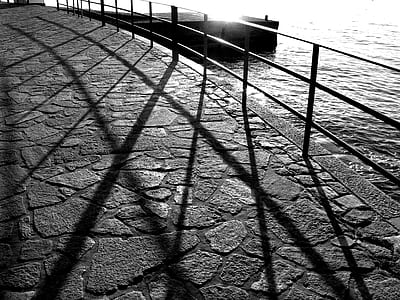 sea, sunset, water, pattern thumbnail