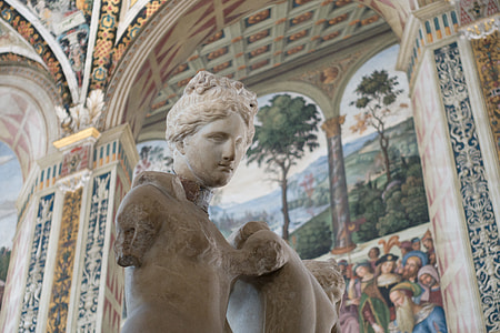 low angle photography of female bust statue thumbnail
