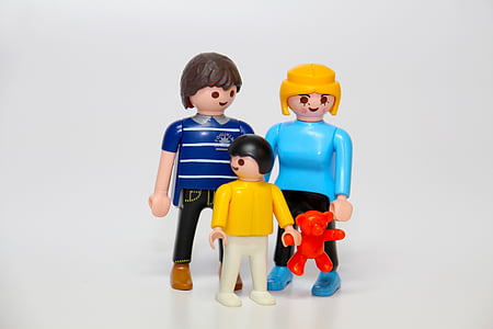 three male Lego toys thumbnail