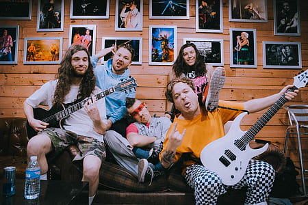 rock band group photo thumbnail