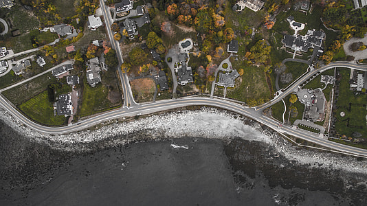 aerial photography of map thumbnail