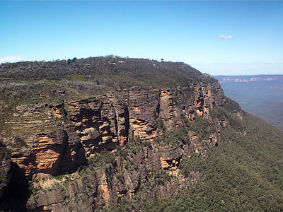 Cliffs, bluffs, and landscape in New South Wales, Australia thumbnail