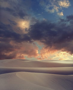 desert under cloudy skies thumbnail