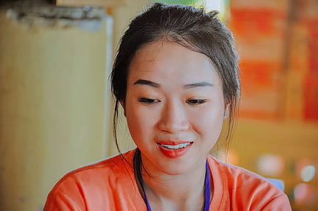 Close-Up Photography of a Woman thumbnail