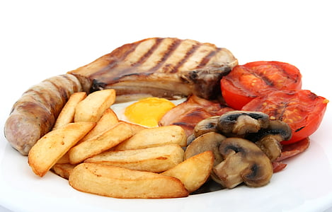 steak with fries and egg thumbnail