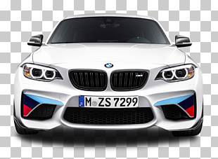 Car BMW Mercedes-Benz , White BMW M2 Coupe Front View Car, white BMW car in close-up photo PNG clipart
