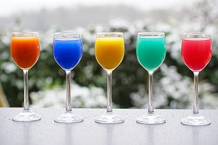 five filled wine glasses thumbnail