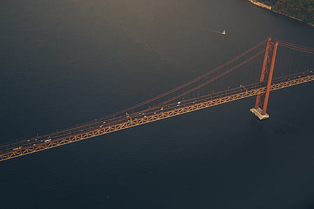 aerial photo of Golden Gate Bridge thumbnail
