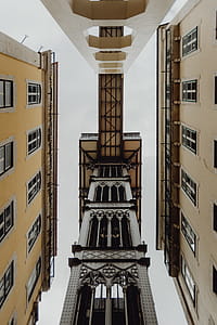 View of the historic elevator of Lisbon in Portugal thumbnail