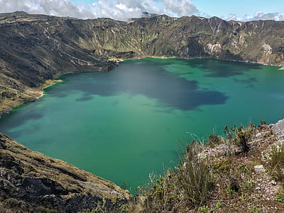 aerial photography of lake thumbnail