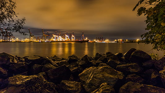 photography of city by body of water thumbnail