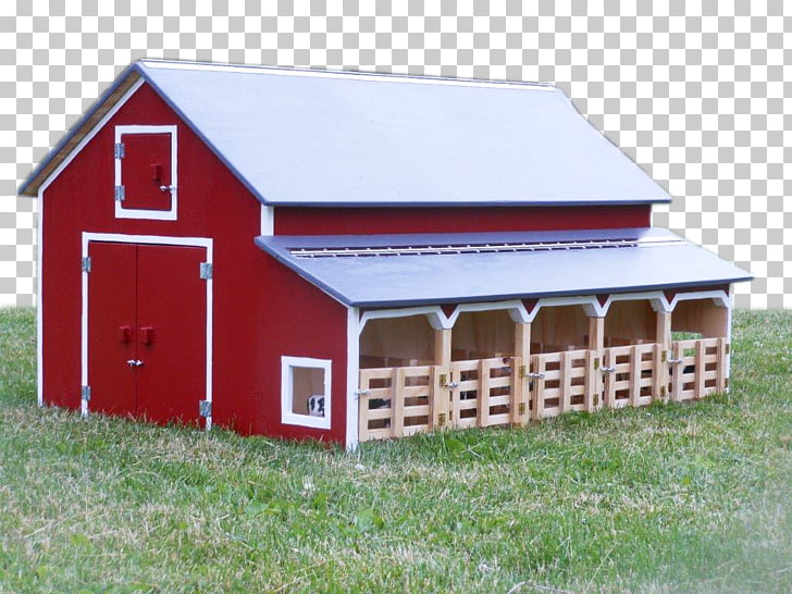 Horse Breyer Animal Creations Stable Barn Toy American Farming