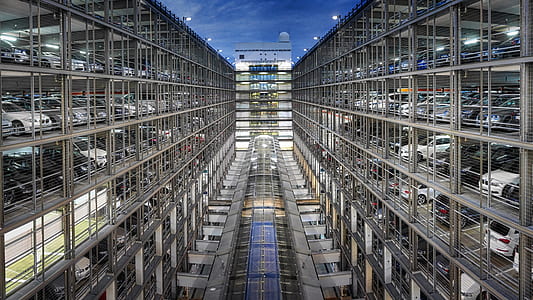 assorted vehicle inside building thumbnail