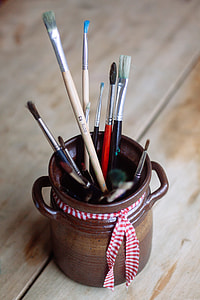 Paint Brushes in Jar thumbnail