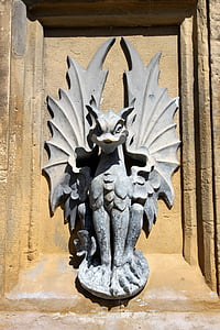 gray dragon statue thumbnail