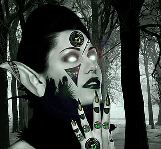 woman with face paint thumbnail