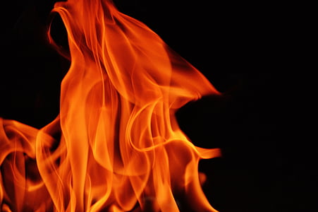 close-up photo of orange fire thumbnail