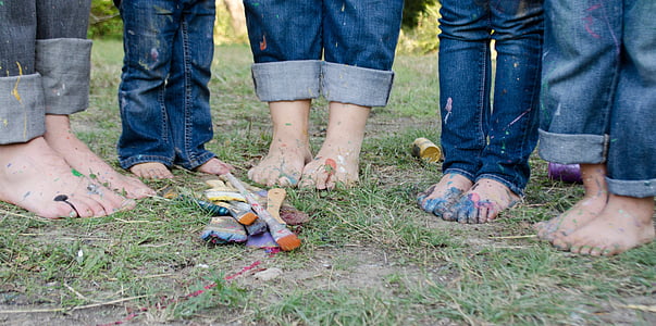 person in blue denim pants thumbnail