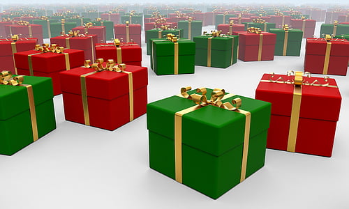 green and red gift box lot thumbnail