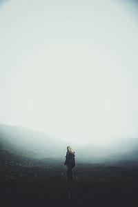 light, landscape, person, woman thumbnail