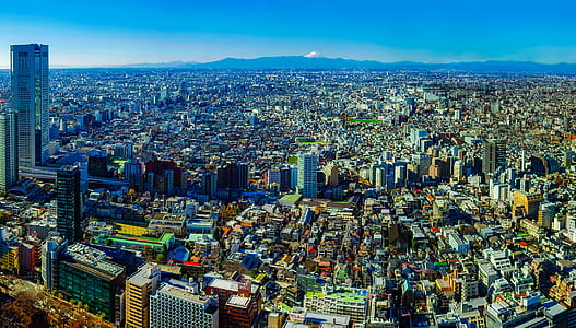 aerial photography of building thumbnail
