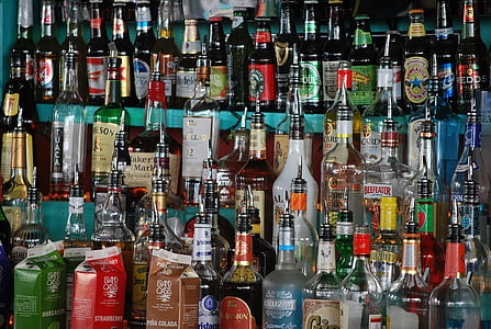 assorted-color glass bottle lot thumbnail