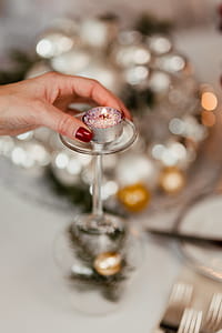 Silver Christmas decorations thumbnail