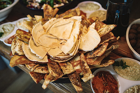 Table with Lebanese Food thumbnail