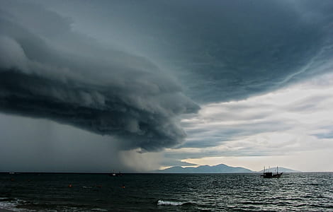 rain clods in body of water thumbnail