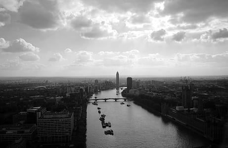 Gray Scale City View Photography thumbnail