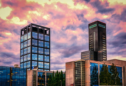 photo of high-rise buildings during golden hour thumbnail