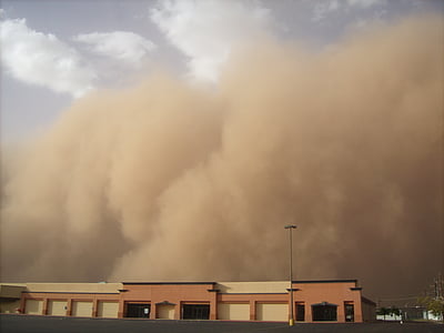sandstorm during daytime thumbnail