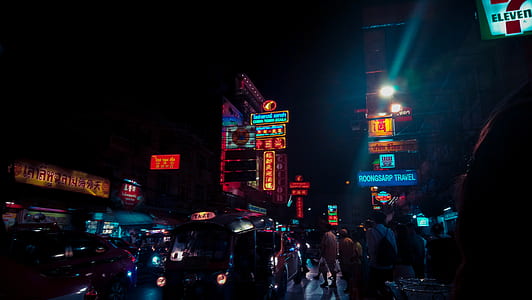 cityscape of nightlights thumbnail