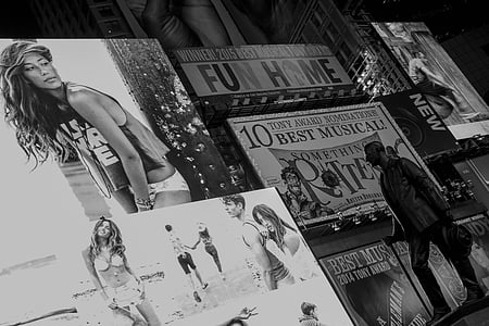 grayscale photo bulletin boards thumbnail