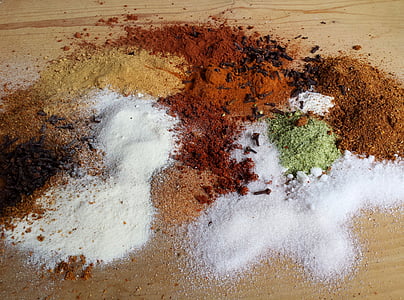 spices on brown surface thumbnail
